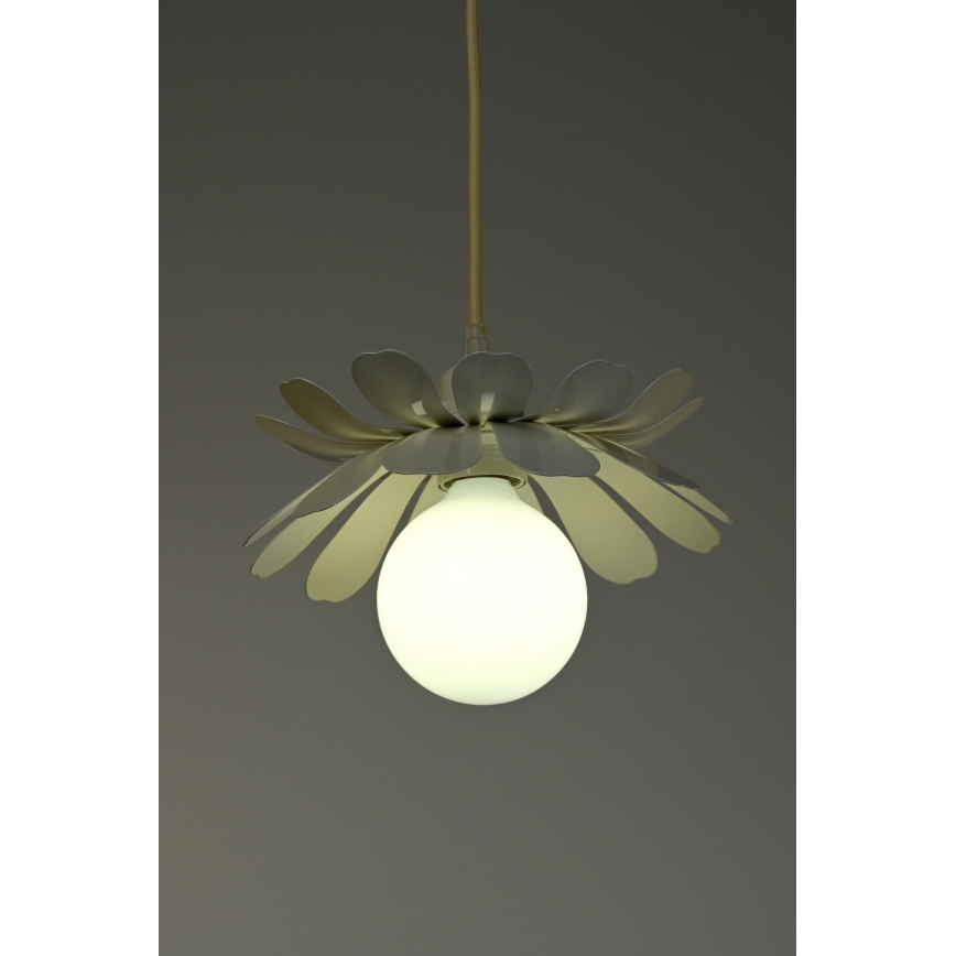 Bohemia-Design - Takpendel med kabel 1xE27/60W/230V krämfärgad