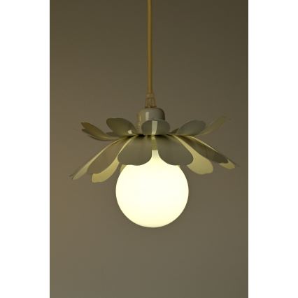 Bohemia-Design - Takpendel med kabel 1xE27/60W/230V krämfärgad