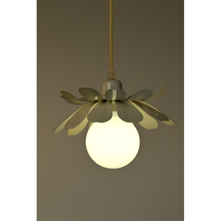 Bohemia-Design - Takpendel med kabel 1xE27/60W/230V krämfärgad