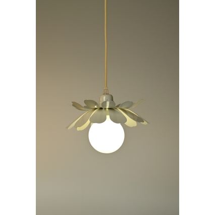 Bohemia-Design - Takpendel med kabel 1xE27/60W/230V krämfärgad