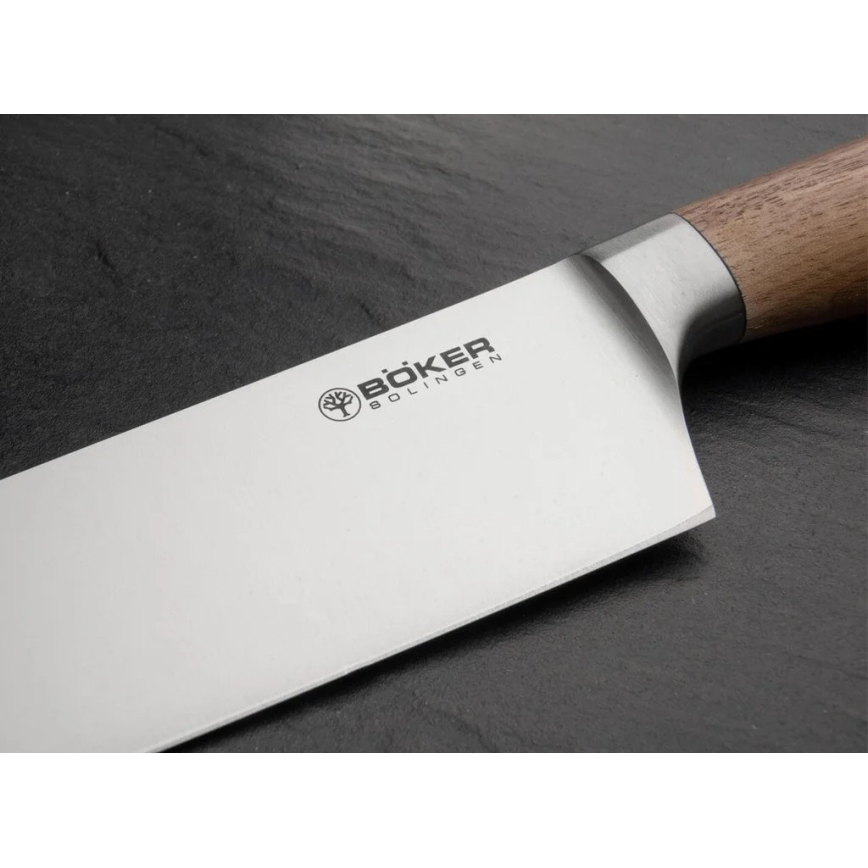 Böker - Kockkniv CORE 20,7 cm valnöt