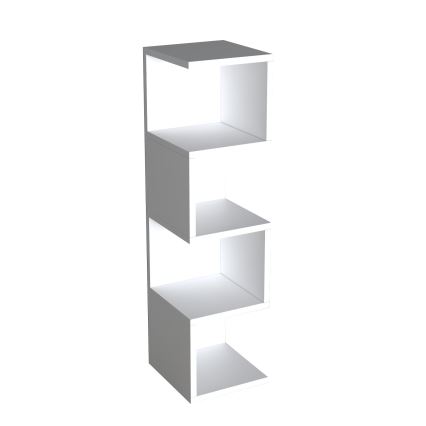 Bokhylla ALIN 95x25 cm vit