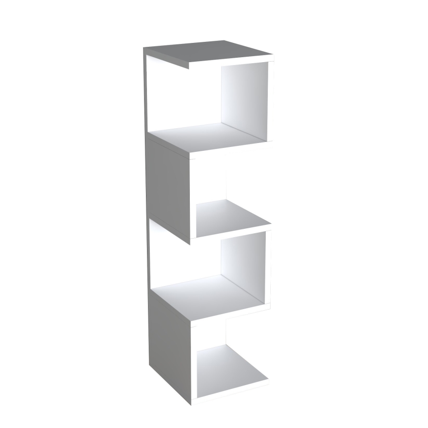Bokhylla ALIN 95x25 cm vit