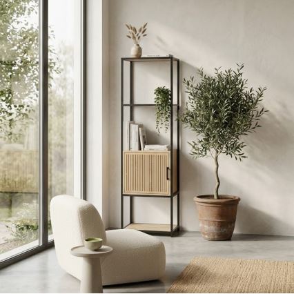 Bokhylla BAZO 43x153 cm, brun