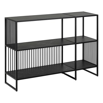 Bokhylla DEVIN svart