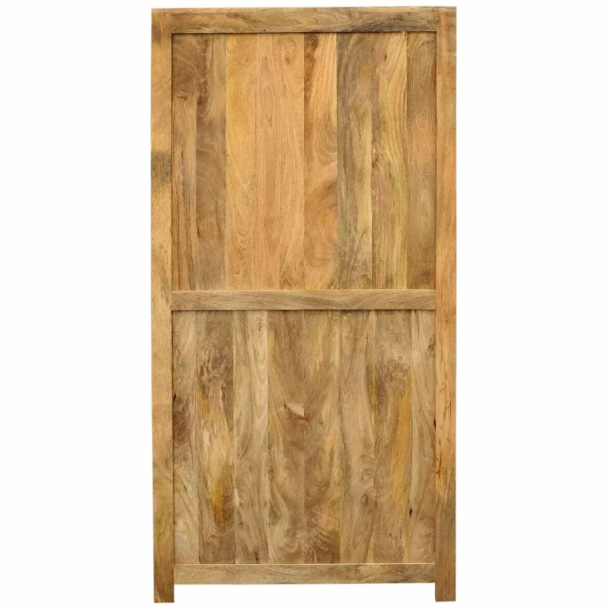 Bokhylla HINA 180x90 cm massivt trä/mangoträd