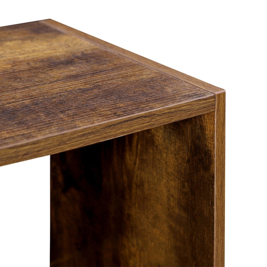 Bokhylla NAVARO – brun