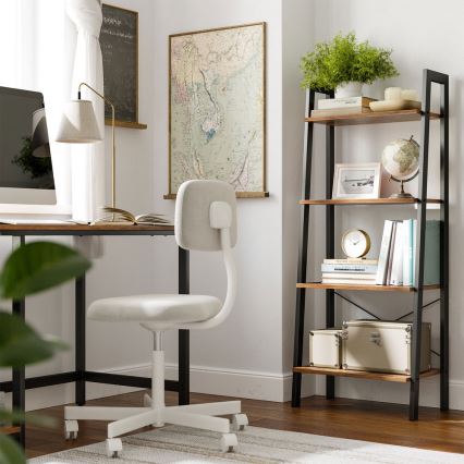 Bokhylla NAVARO brun/svart