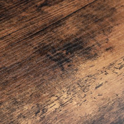 Bokhylla NAVARO brun/svart