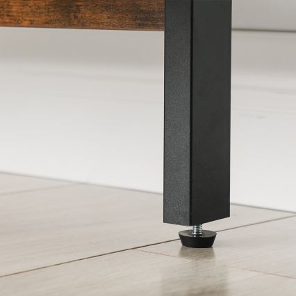 Bokhylla NAVARO brun/svart