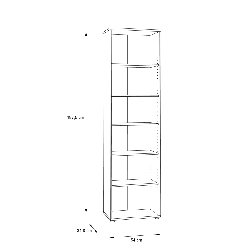 Bokhylla URAN, artisan-ek