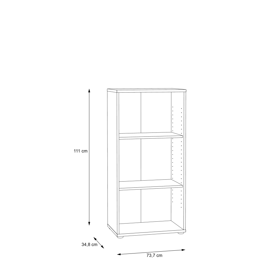 Bokhylla URAN i artisan-ek