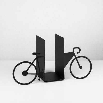 Bokstöd för böcker 23x44 cm svart