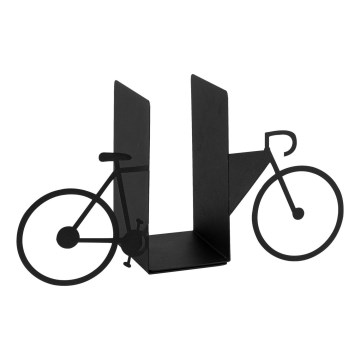 Bokstöd för böcker 23x44 cm svart