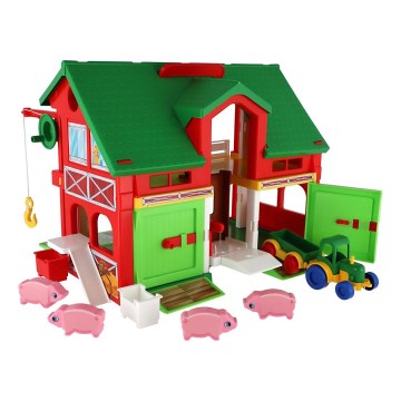 Bondgårdshus med tillbehör