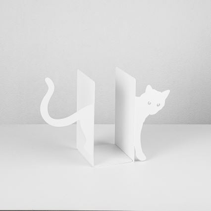 Bookstop 22x35 cm vit