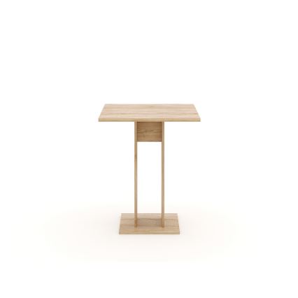 Bord STRAPO 68x68 cm ek sonoma