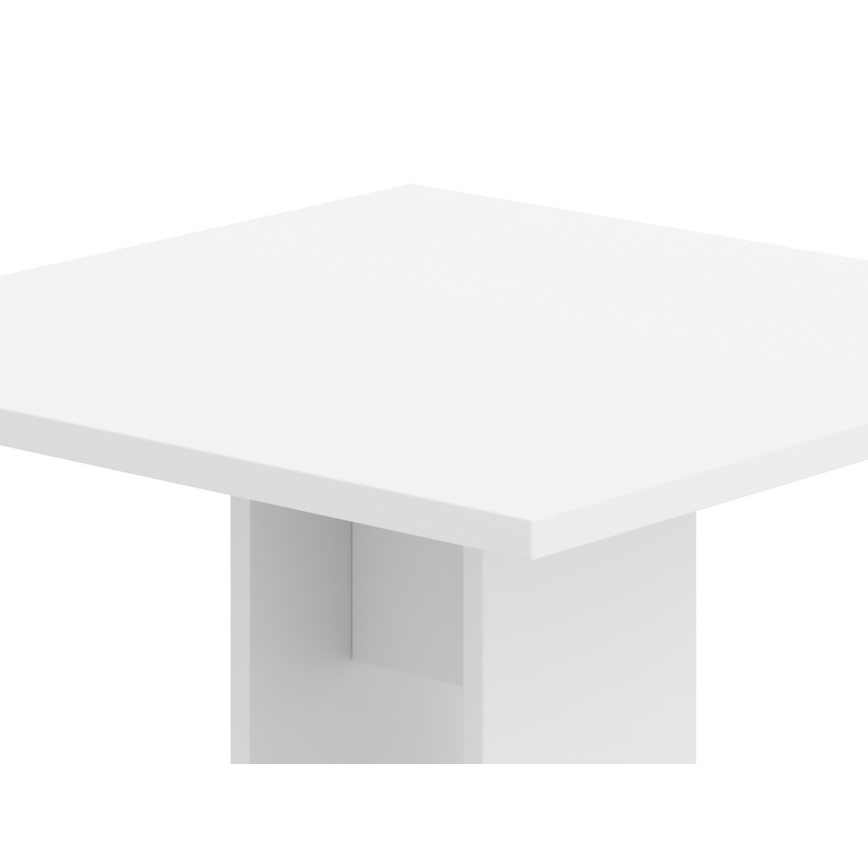 Bord STRAPO 68x68 cm vitt
