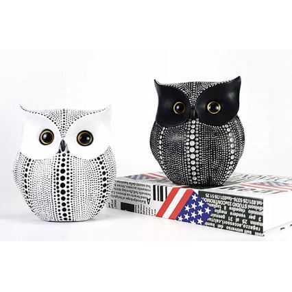 Bordsdekoration 15 cm svart