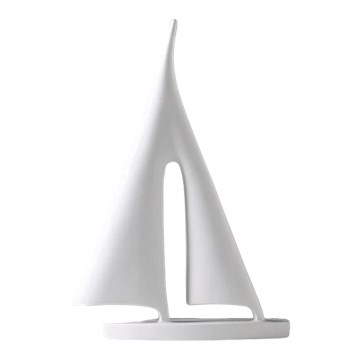 Bordsdekoration 21 cm harts/vit