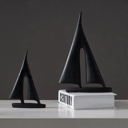 Bordsdekoration 28 cm harts/svart