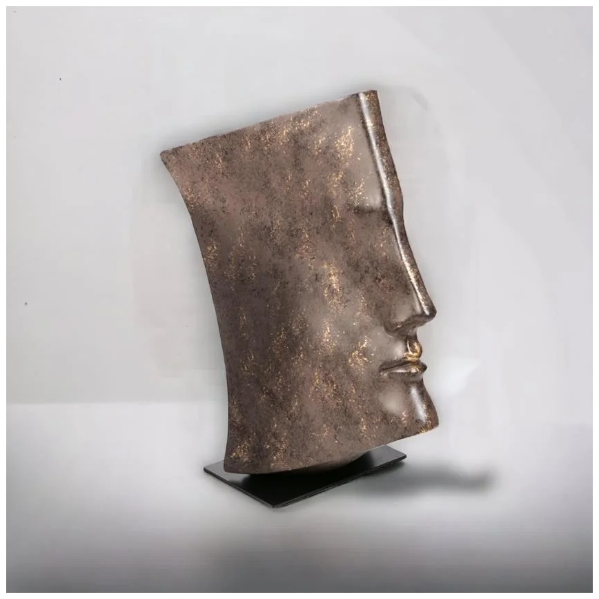 Bordsdekoration 29x25x17 cm harts/koppar