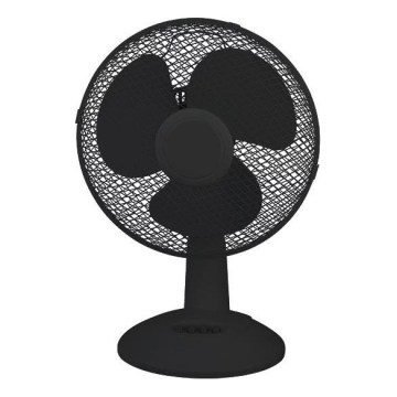 Bordsfläkt 38 W/230 V Ø 25 cm svart