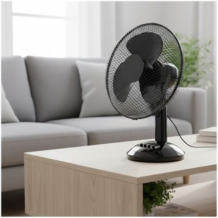 Bordsfläkt VIENTO 40W/230V svart
