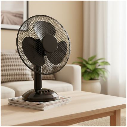 Bordsfläkt VIENTO 40W/230V svart