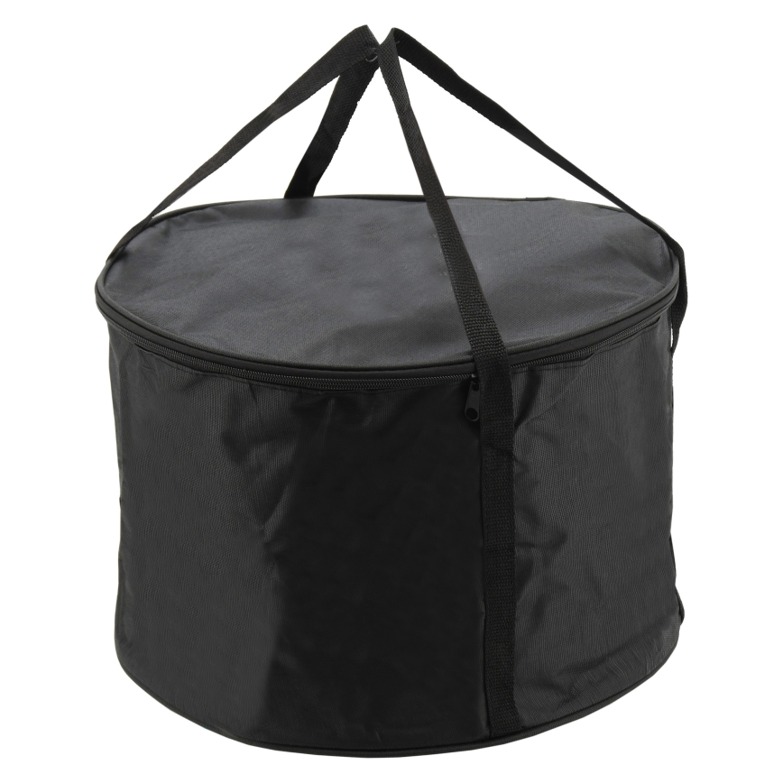 Bordsgrill för träkol 4xAA/USB svart