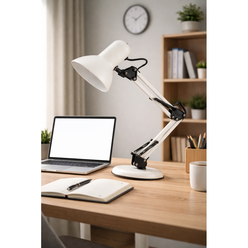 Bordslampa 1xE14/25W/230V vit