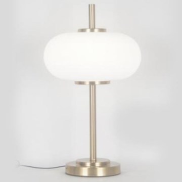 Bordslampa 1xE14/3W/230V vit/mässing