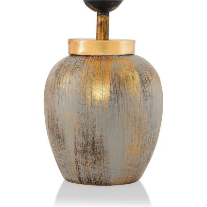 Bordslampa 1xE27/40W/230V guld/beige