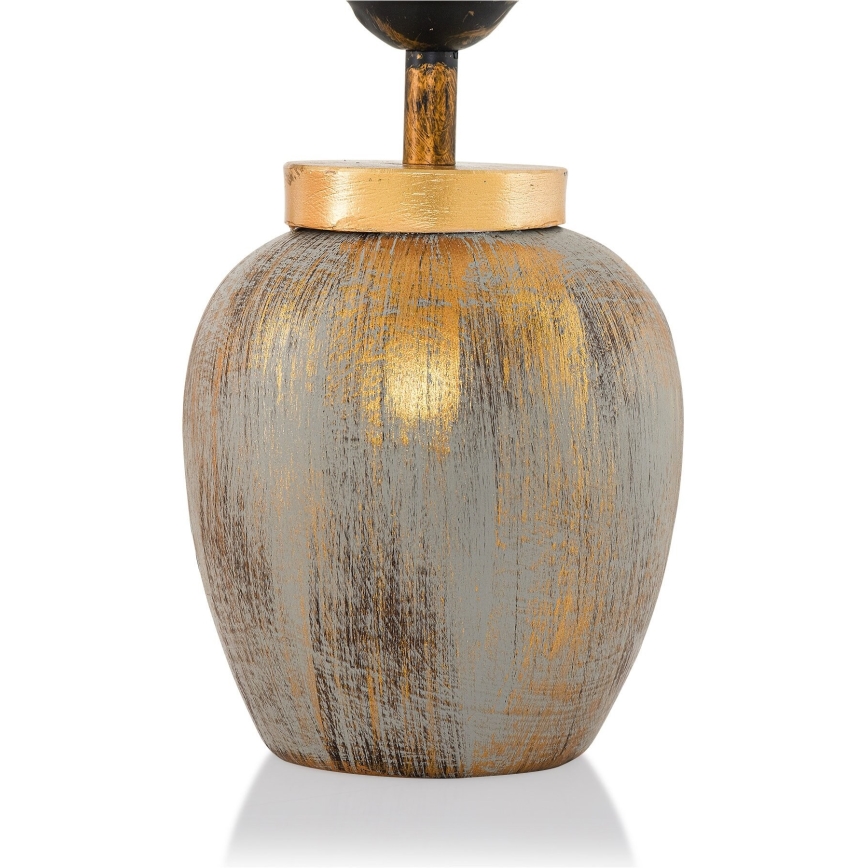 Bordslampa 1xE27/40W/230V guld/beige