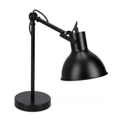 Bordslampa 1xE27/40W/230V svart