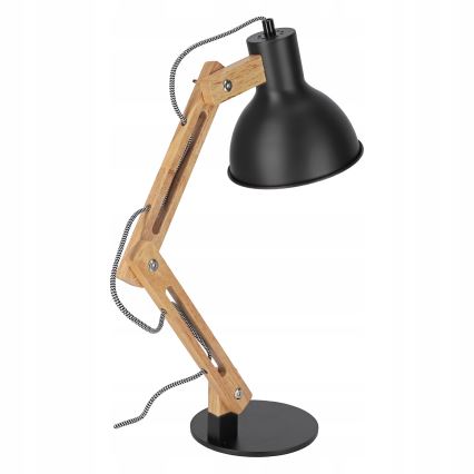 Bordslampa 1xE27/40W/230V svart