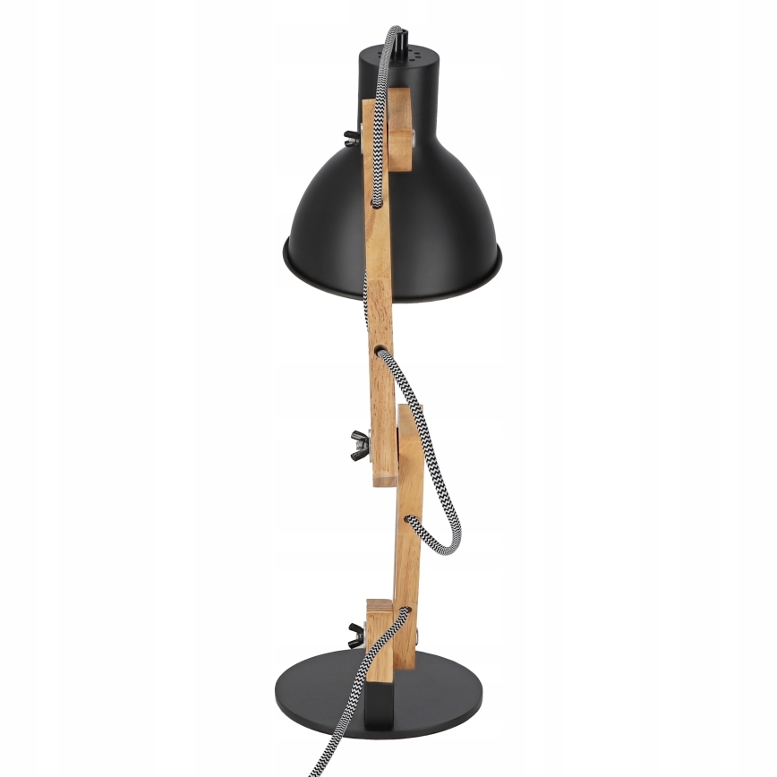 Bordslampa 1xE27/40W/230V svart