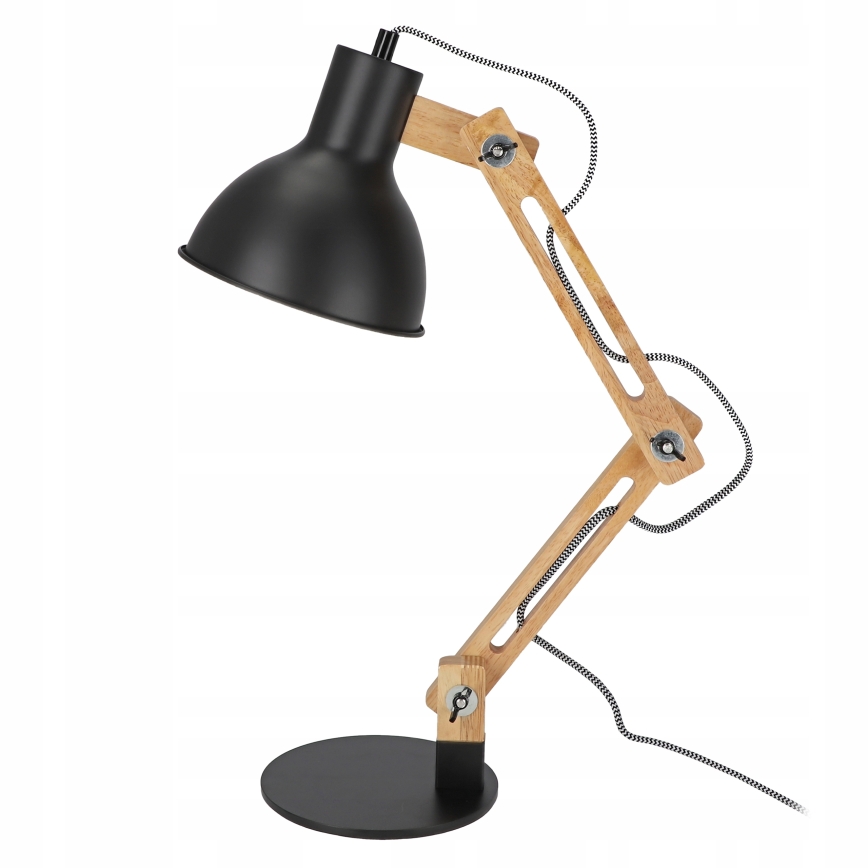 Bordslampa 1xE27/40W/230V svart