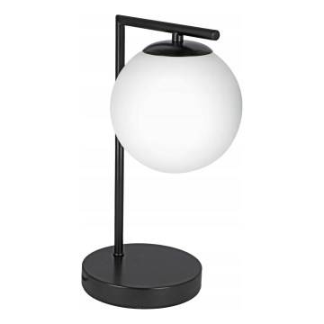 Bordslampa 1xE27/40W/230V, svart/vit