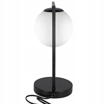 Bordslampa 1xE27/40W/230V, svart/vit