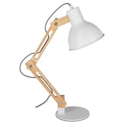 Bordslampa 1xE27/40W/230V vit