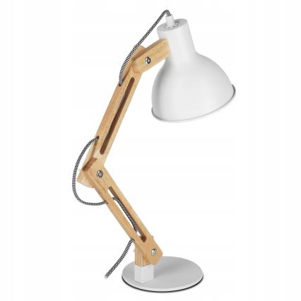 Bordslampa 1xE27/40W/230V vit