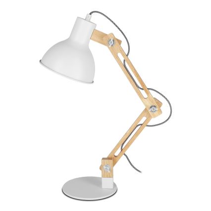 Bordslampa 1xE27/40W/230V vit
