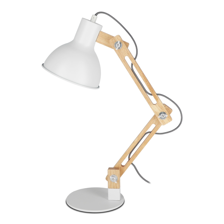 Bordslampa 1xE27/40W/230V vit