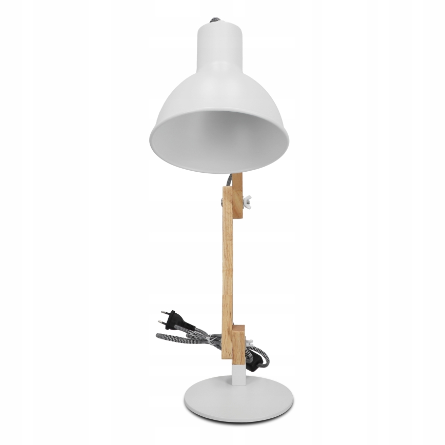 Bordslampa 1xE27/40W/230V vit