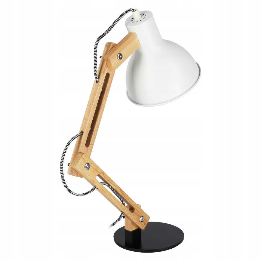 Bordslampa 1xE27/40W/230V vit/svart