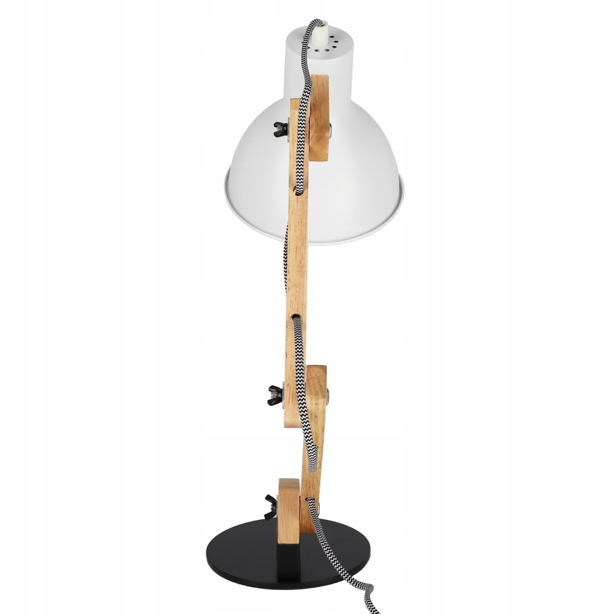 Bordslampa 1xE27/40W/230V vit/svart