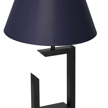 Bordslampa 1xE27/60W/230V 45 cm blå/guld