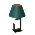 Bordslampa 1xE27/60W/230V 45 cm grön/gyllene