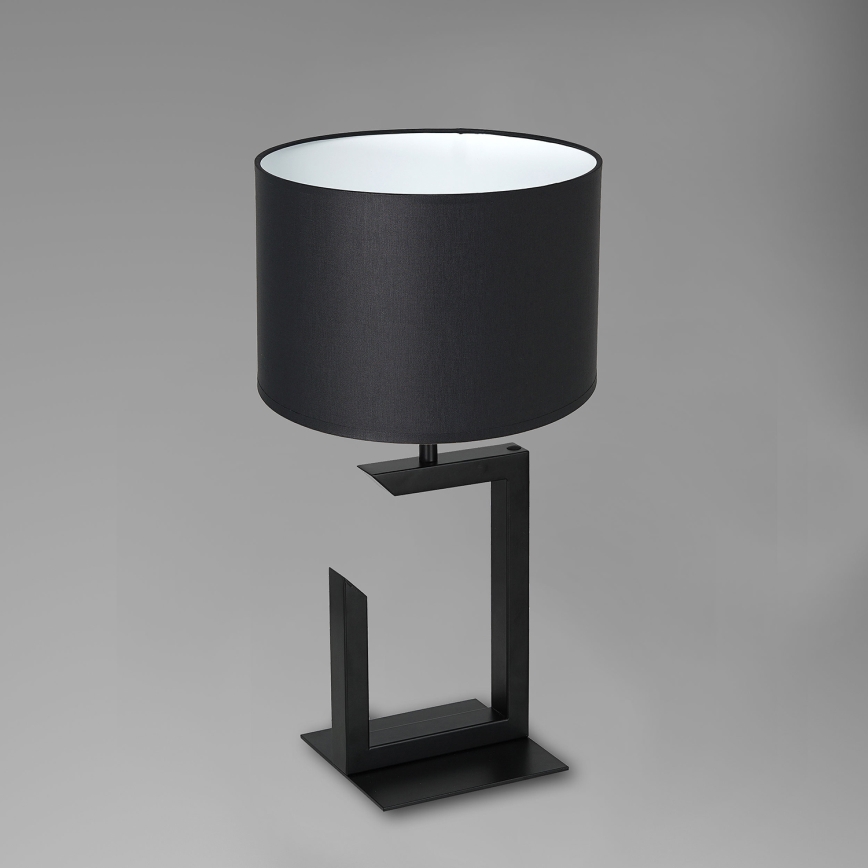 Bordslampa 1xE27/60W/230V 45 cm svart/vit